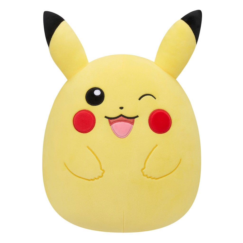 Pokémon Squishmallows Bamse - Jumbo Blinkende Pikachu 51 cm