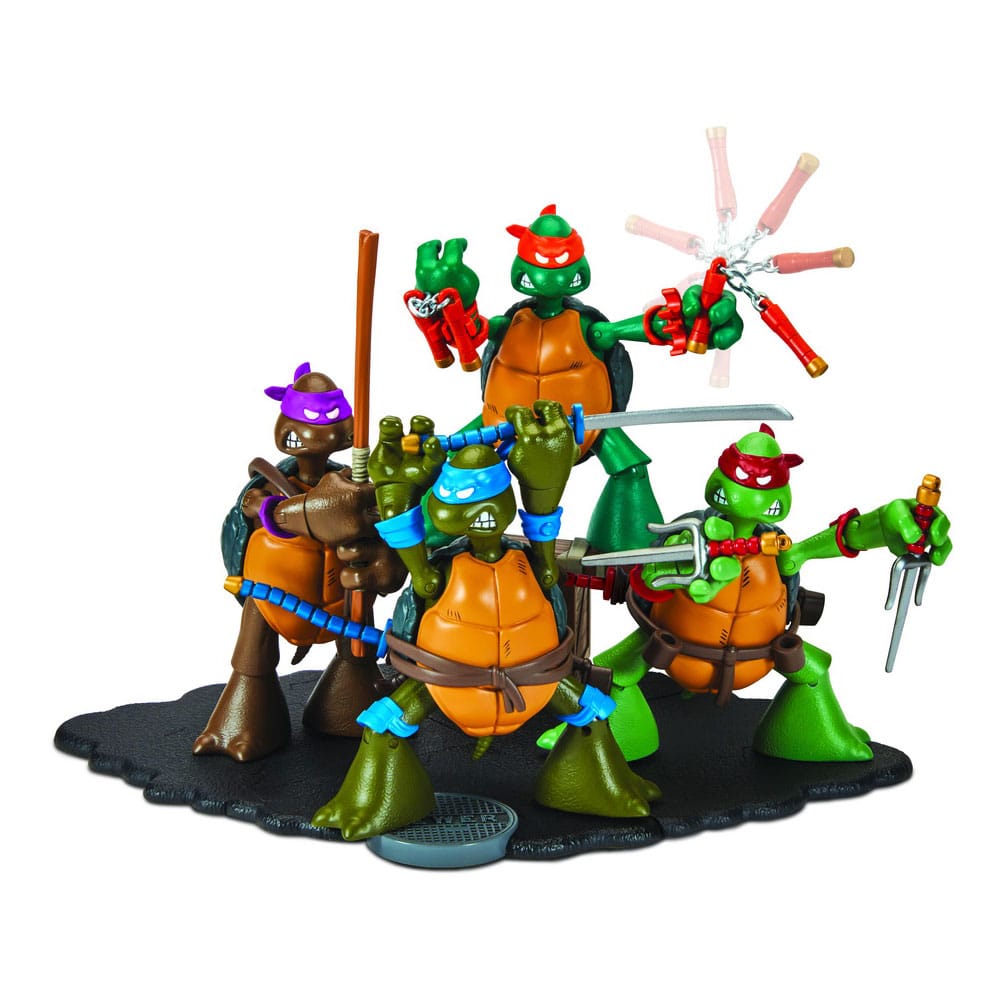 Teenage Mutant Ninja Turtles Action Figures 40th Anniversary 10 cm Assortment (8)