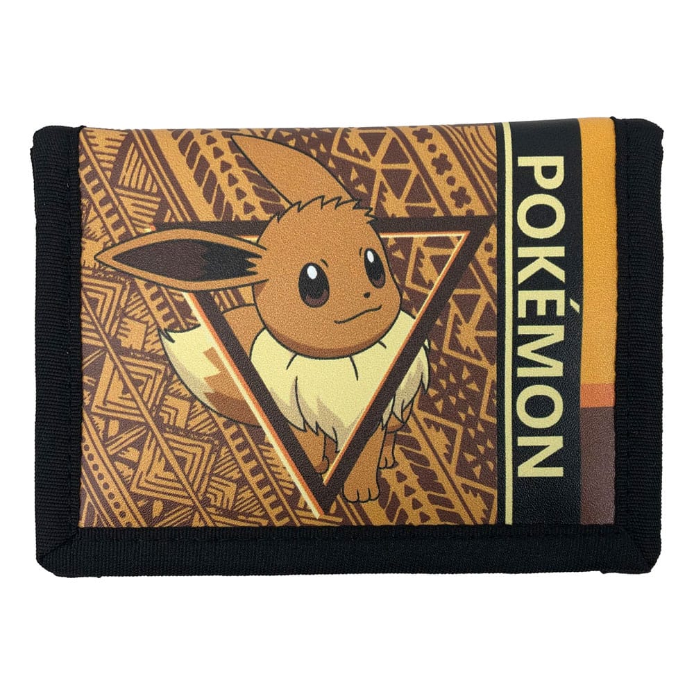 Pokémon - Portemonnee - Eevee - Klittenband - 3d logo - High Quality