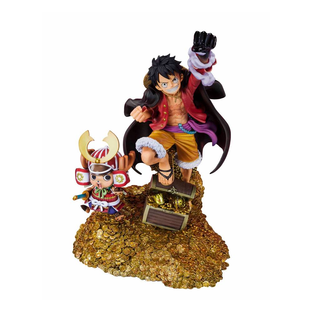 One Piece Monkey D. Luffy by Eiichiro Oda WT100 Daikaizoku Hyakkei FiguartsZERO statue 19cm