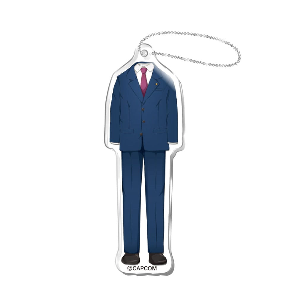 Ace Attorney Acryl Keychains Phoenix Wright Equipment 6 cm