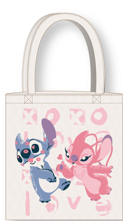 Stitch & Angel - katoenen tote bag - schoudertas - 40cm x 37cm