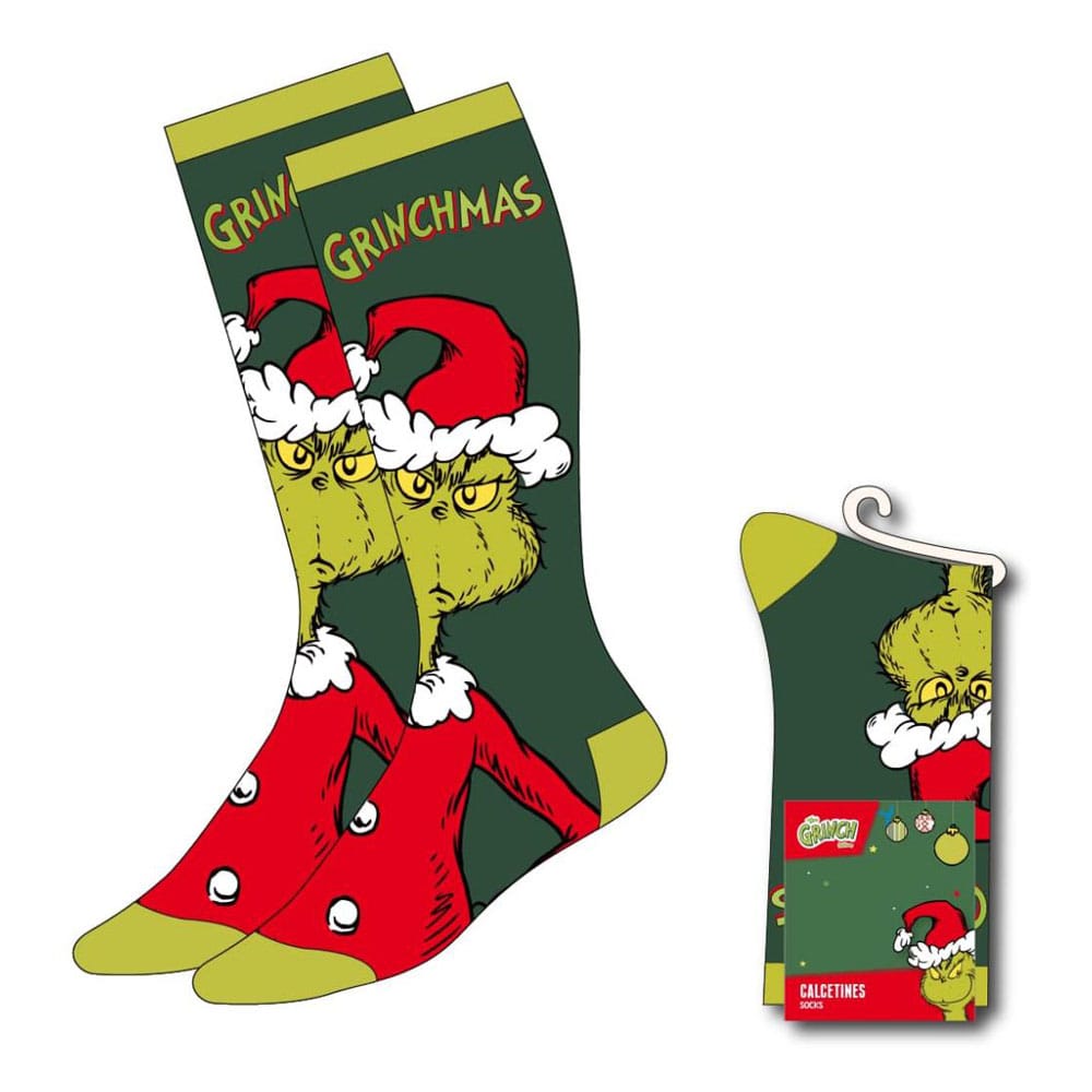 The Grinch Santa Sokken Maat 38/45