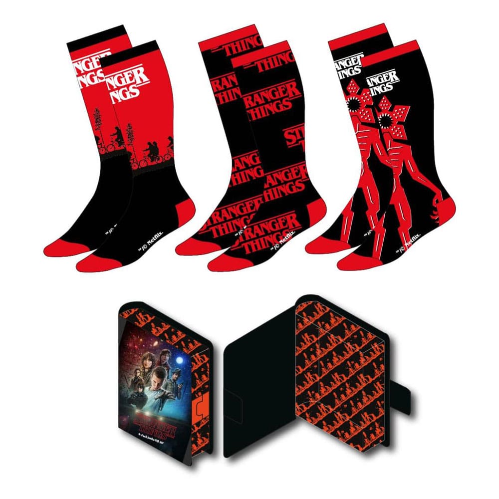 Stranger Things Socks 3-Pack 38-45