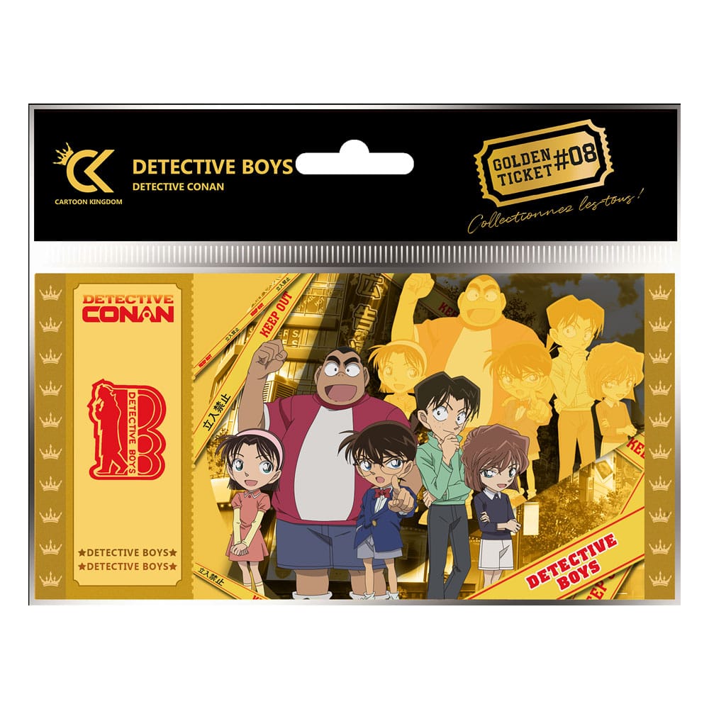 Detective Conan Golden Ticket #08 Detective Boys Case (10)