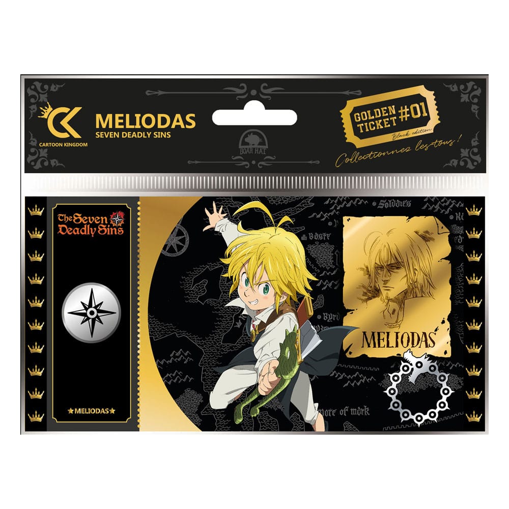 Seven Deadly Sins Golden Ticket Black Edition #01 Meliodas Case (10)