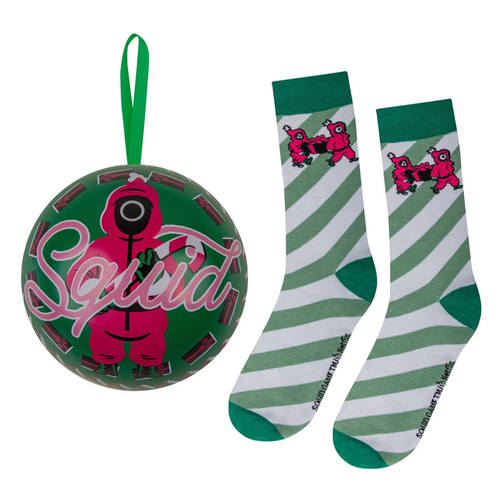 Squid Game Tree Ornment with Anti-Slip Socks 35-45