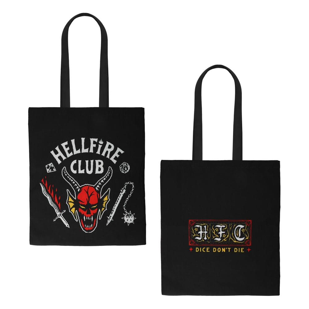 Stranger Things Tote Bag Hellfire Club