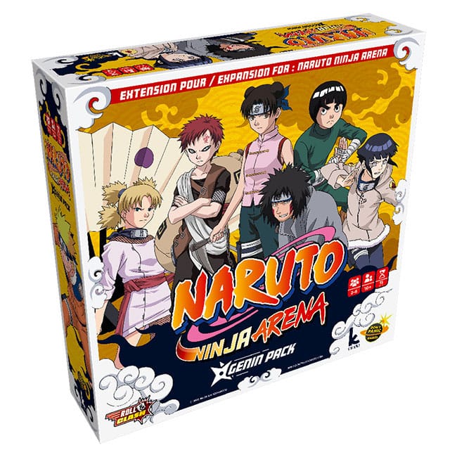 Naruto: Ninja Arena - Genin Pack Expansion - Bordspel - Engelstalig - Don't Panic Games