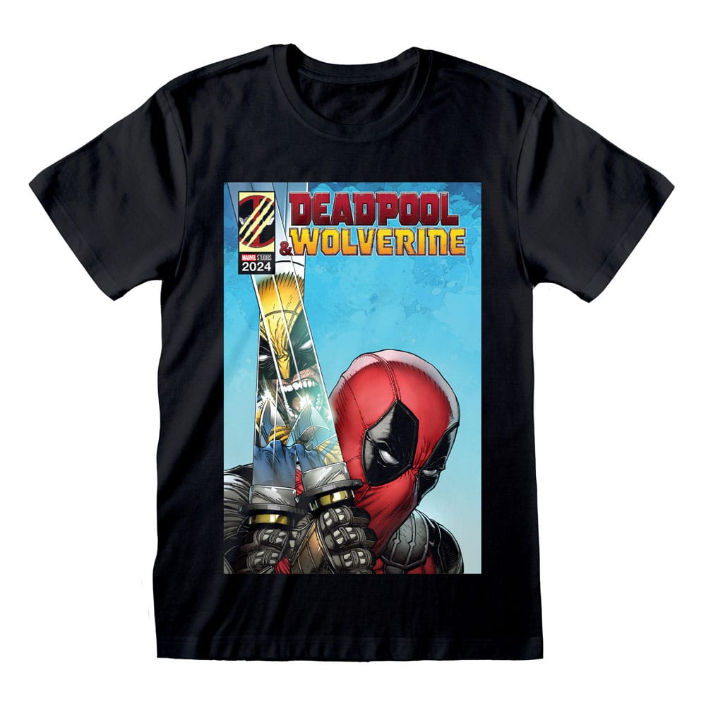 Deadpool Deadpool & Wolverine - Deadpool Reflection T-shirt zwart M