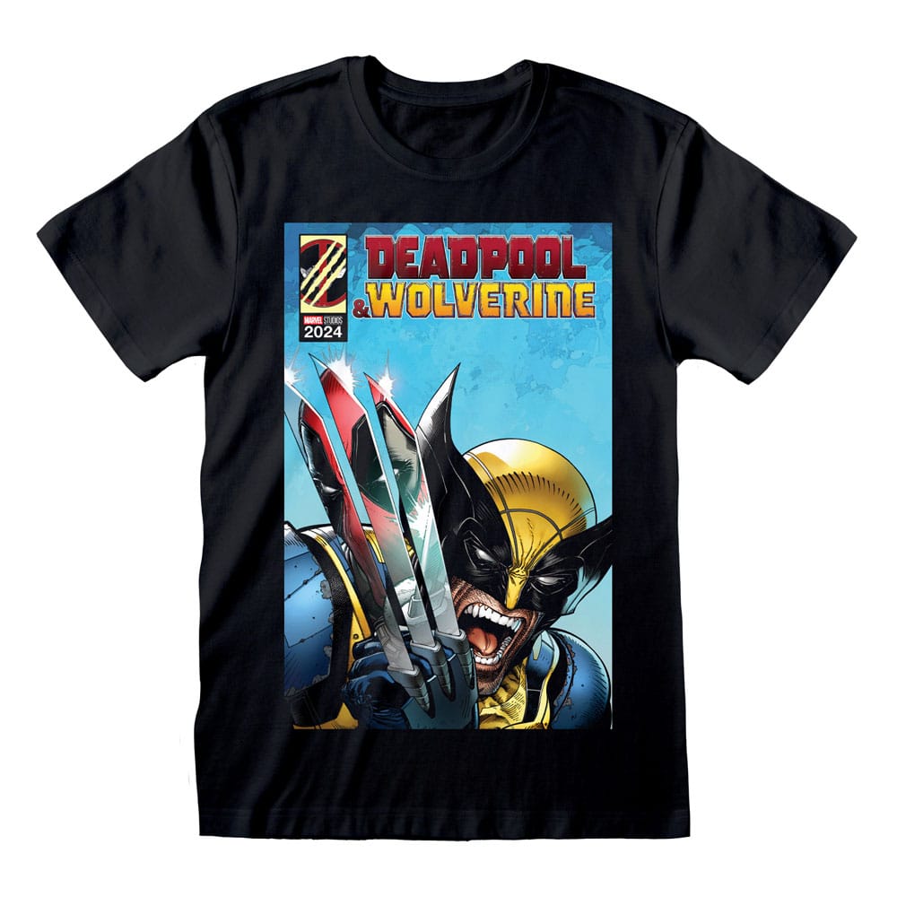 Deadpool Deadpool & Wolverine - Wolverine Reflection T-shirt zwart XL