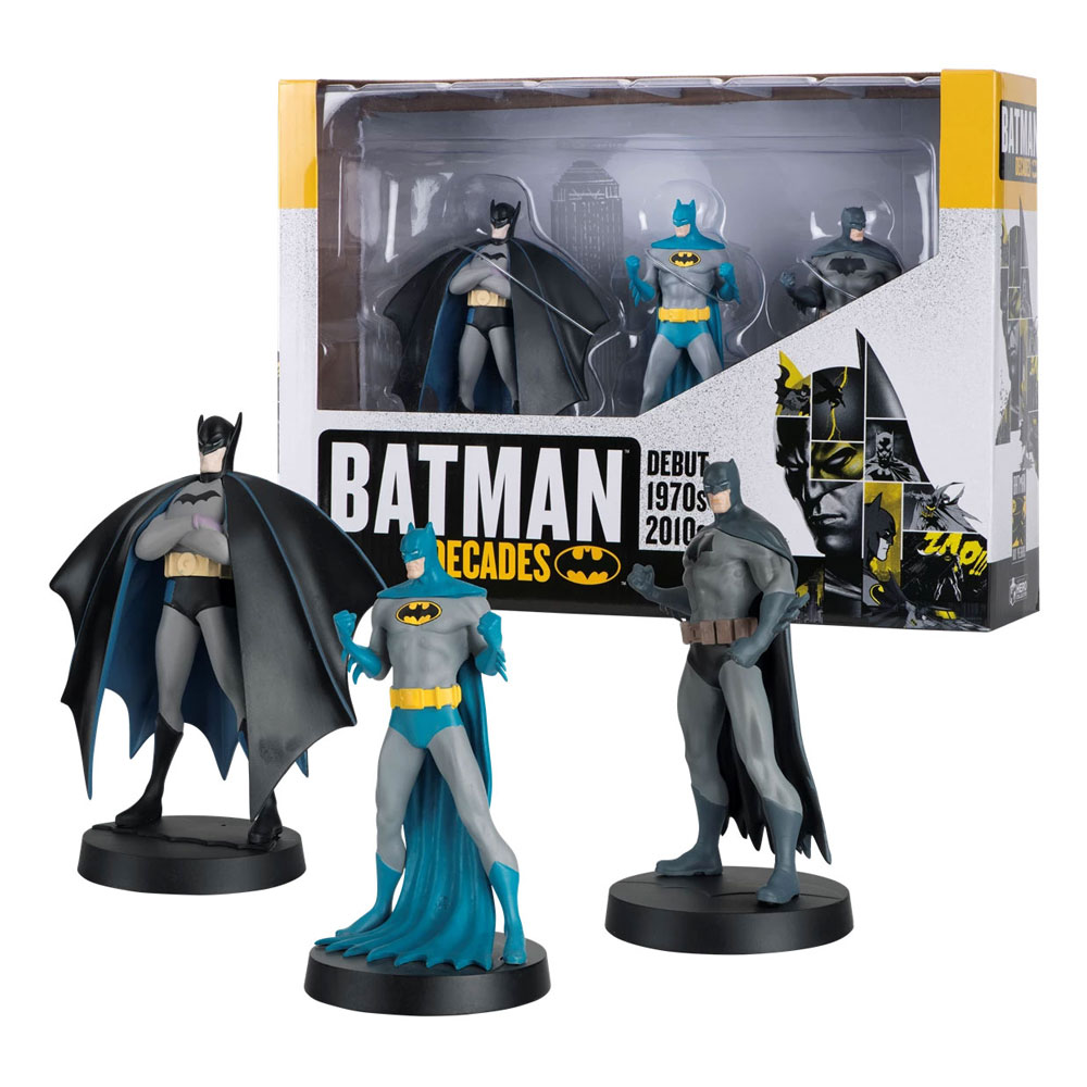 DC Comics: Batman 80th Anniversary - 3 Figurines Box Set