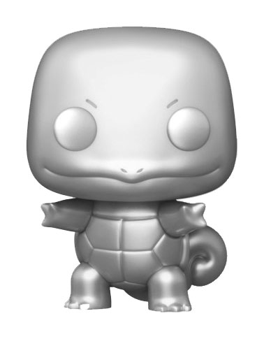 Pokemon - Bobble Head POP N° 504 - Squirtle Silver Limited Edition