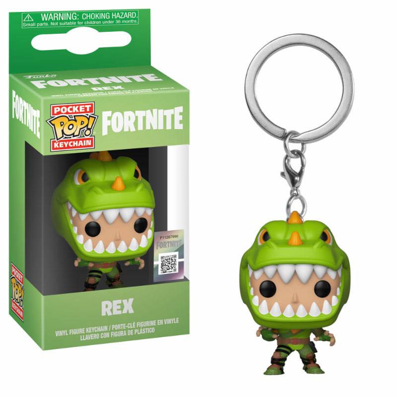 Fortnite Pocket POP! Vinyl Keychain Rex 4 cm