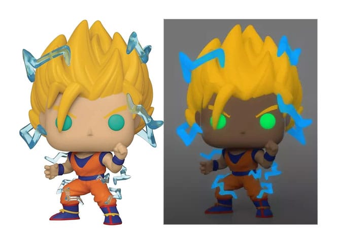 Funko Pop! Animation: Dragon Ball Z - Super Saiyan 2 Goku with Energy (kans op speciale Glow in the Dark Chase editie) - US Exclusive