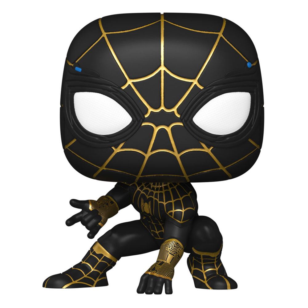 Spider-Man: No Way Home POP! Vinyl Figure Spider-Man (Black & Gold Suit) på 9 cm