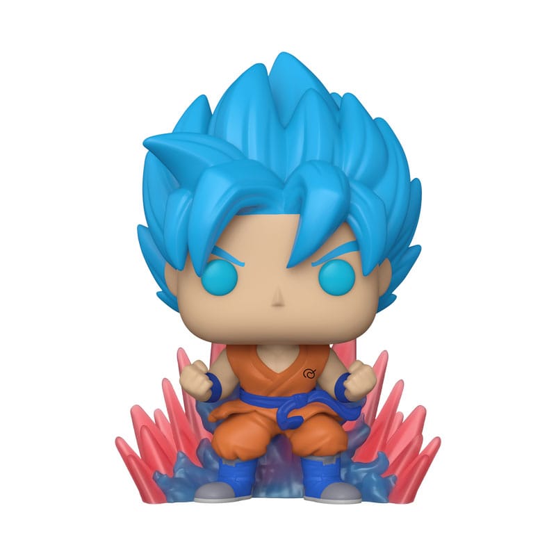 Funko Pop! Dragon Ball Super - SSGSS Goku (Kaio-ken Times Twenty) #1256 Glow in the Dark Exclusive