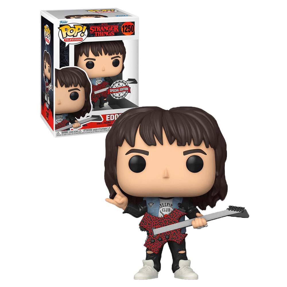 Stranger Things POP! TV Vinyl Figure Eddie with Guitar Special Edition 9 cm