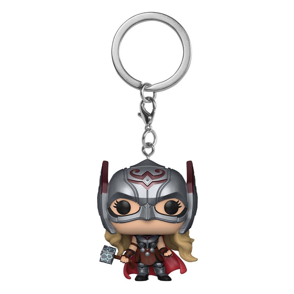 Funko Pocket Pop! Sleutelhanger: Thor: Love and Thunder - Mighty Thor