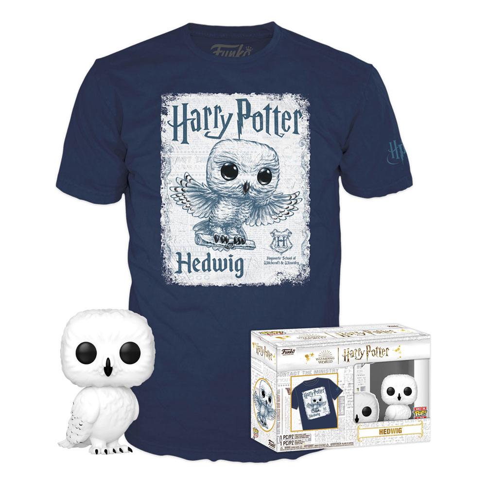Harry Potter POP! & Tee Box Hedwig Size S