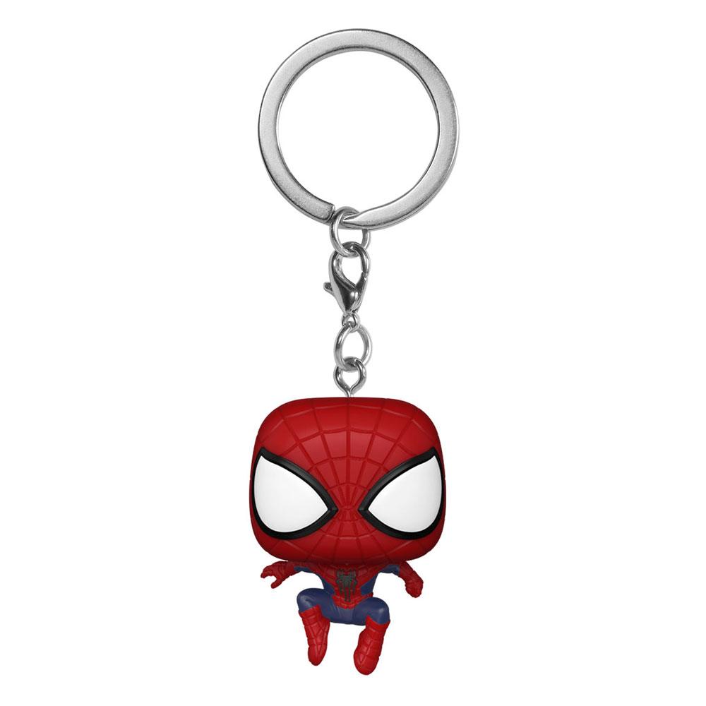 Funko Pocket Pop! Sleutelhanger: Spider-Man: No Way Home S3 - Amazing Spider-Man Leaping