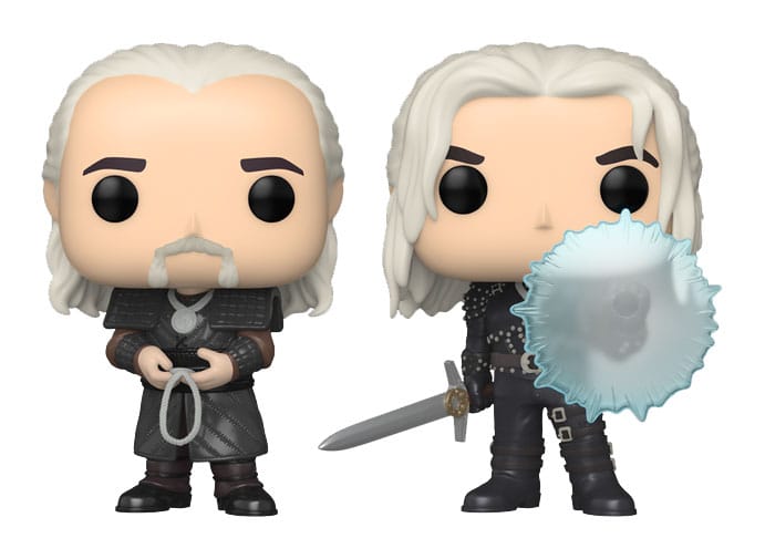 Funko Pop! Movies: The Witcher (2019) - Geralt & Vesemir 2-Pack Exclusive