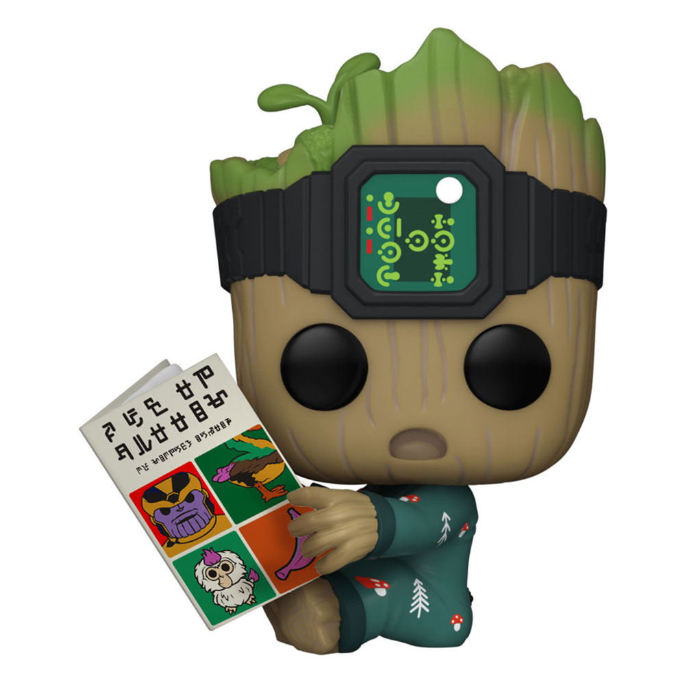 I Am Groot POP! Vinyl Figure Groot PJs w/book 9 cm