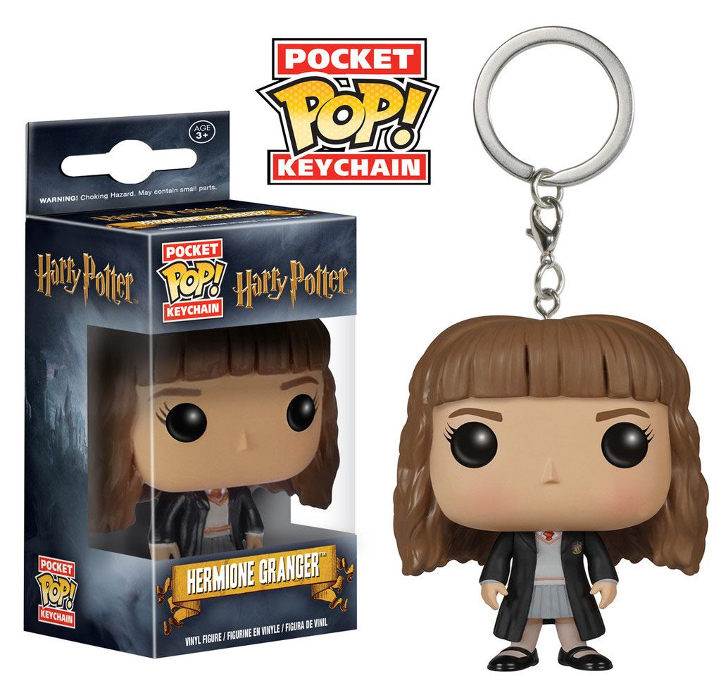 Harry Potter Pocket POP! Vinyl Nøglering - Hermione Granger 4 cm