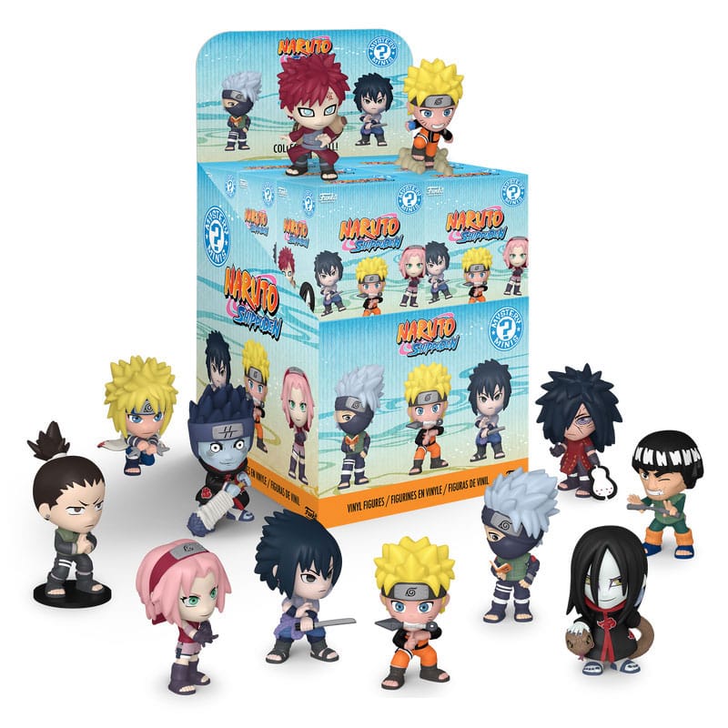 Naruto Shippuden Mystery Mini Figures 5 cm Display (12)