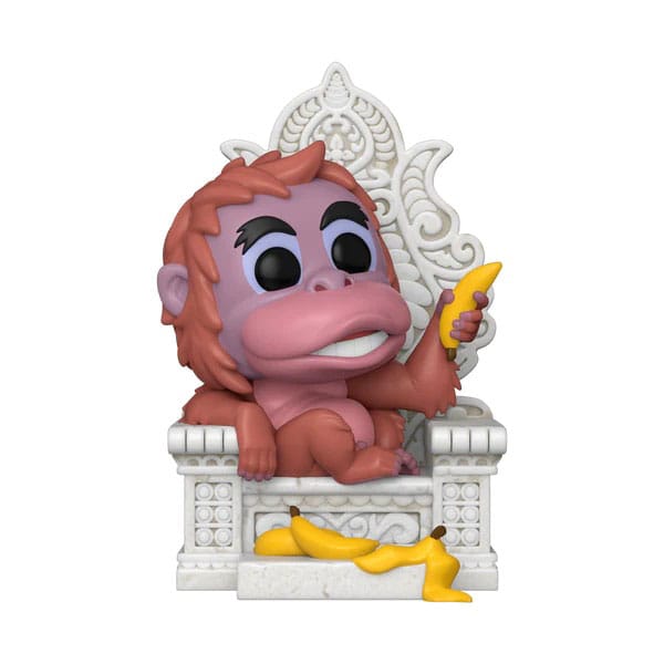 The Jungle Book POP! Deluxe Vinyl Figure King Louie on throne 13 cm