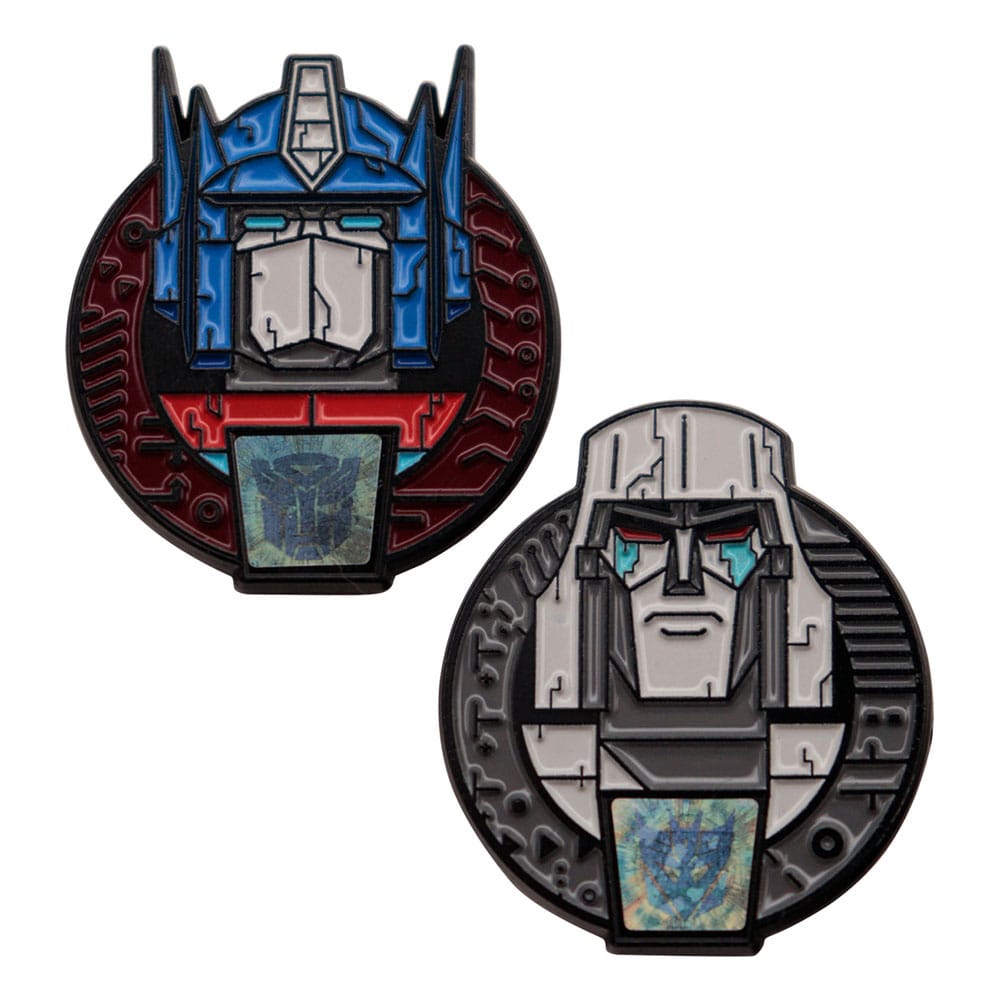 Transformers Pin Badge 2-Pack 40th Anniversary