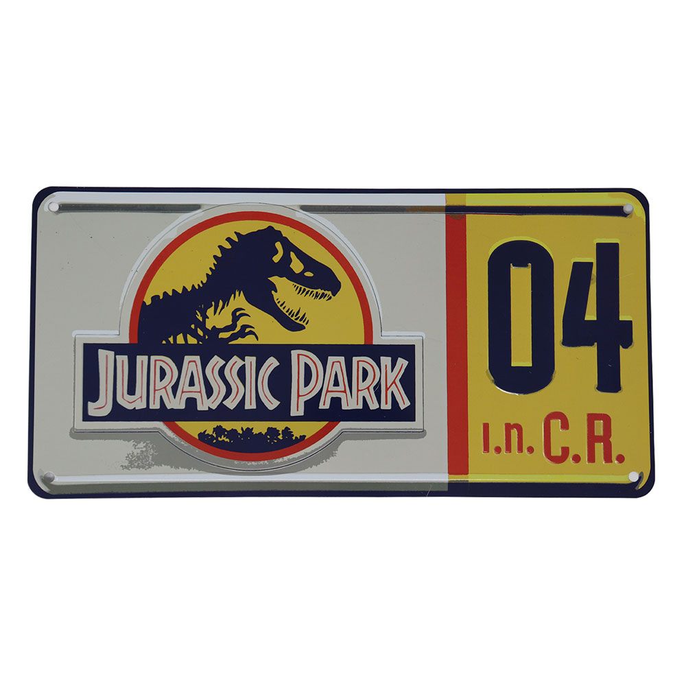 Jurassic Park Replica 1/1 Dennis Nedry License Plate