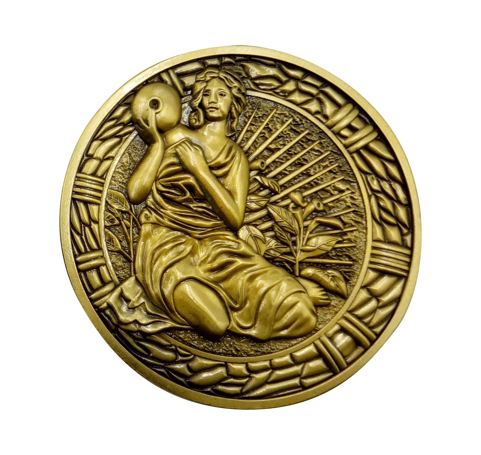 Resident Evil 2 Replica 1/1 Maiden Medallion