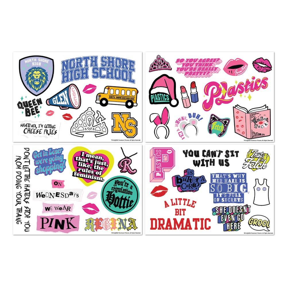 Mean Girls Tech Sticker Pack