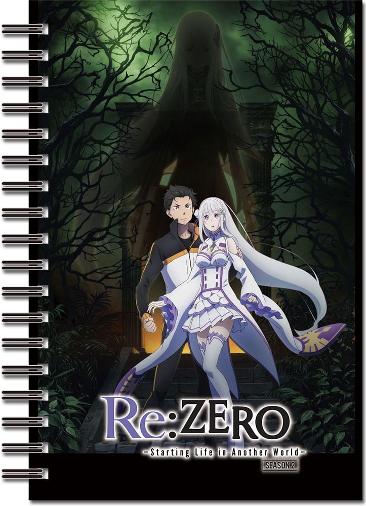 Re:Zero Starting Life in Another World Notebook A5 Season 2 Key Art #02