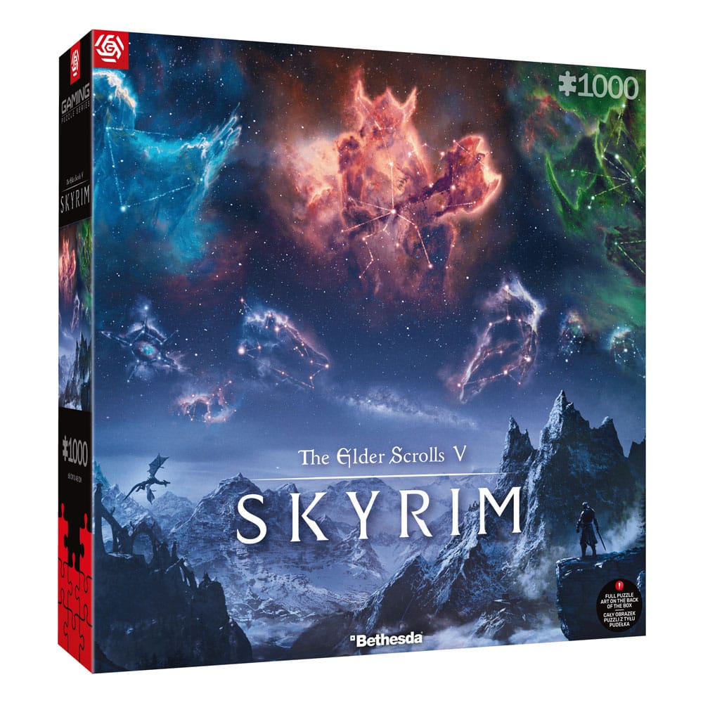 The Elder Scrolls V Skyrim Puzzle - Elder Scrolls Puzzel - Puzzel 1000 Stukjes