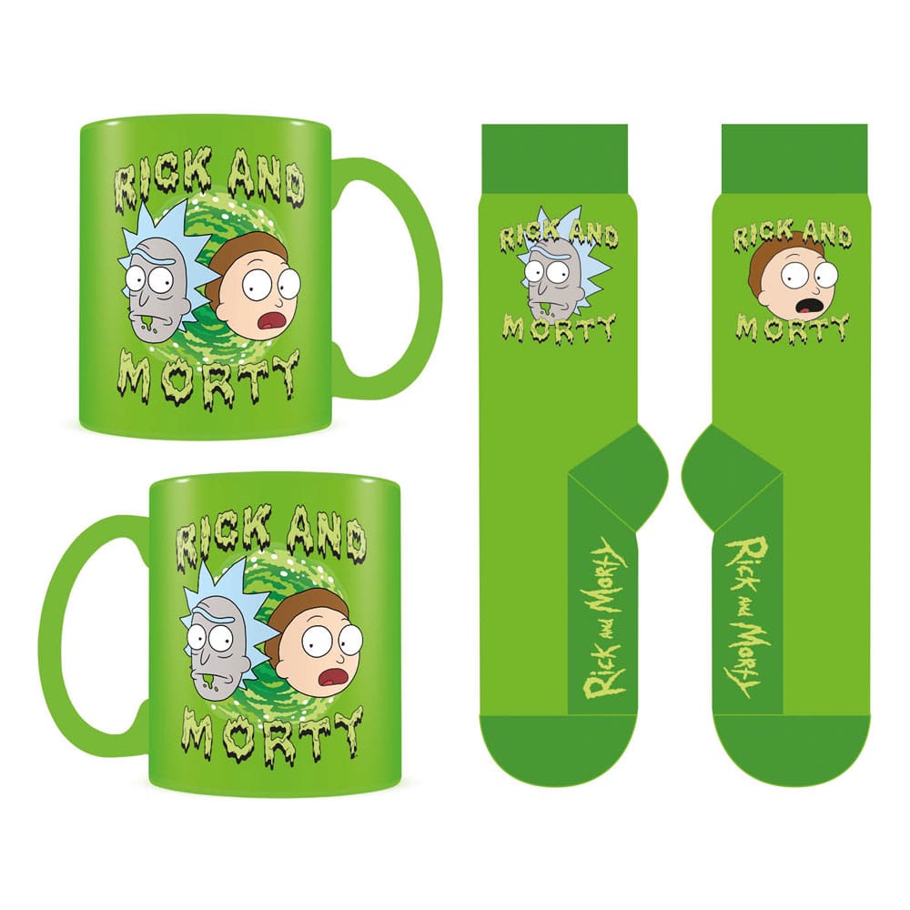 Rick & Morty · Rick And Morty - Mok 315ml en Sok 41-45 Set