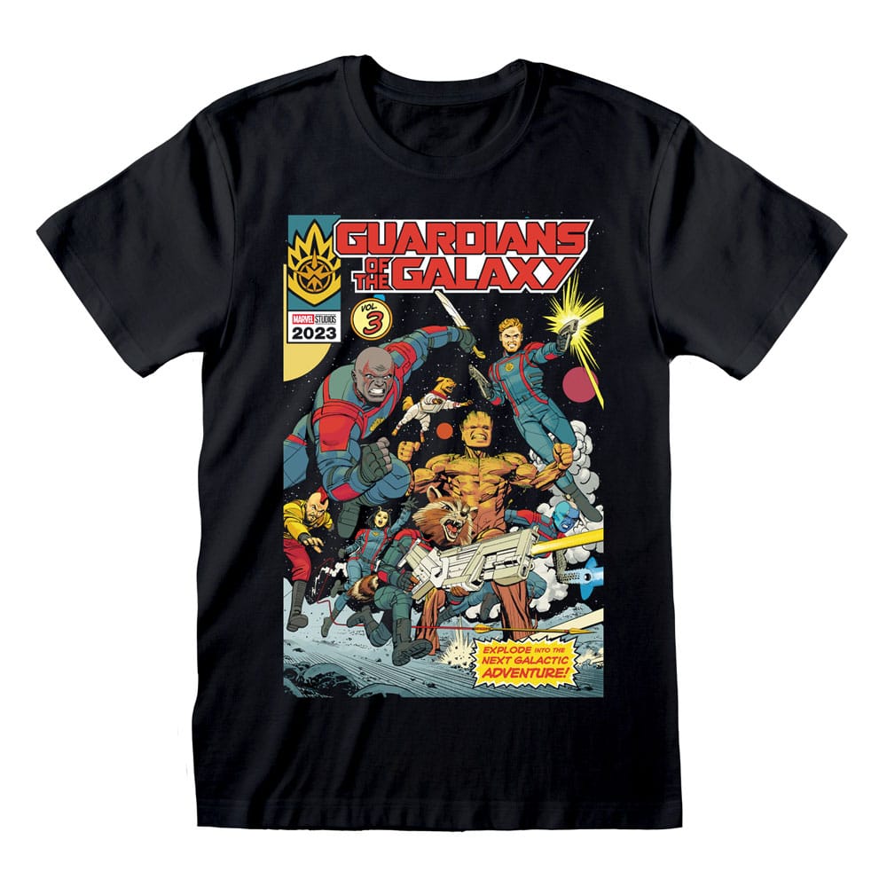Marvel T-Shirt Guardians Of The Galaxy Vol. 03 - Comic Cover Size L