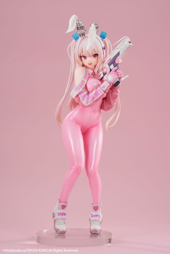 Original IllustrationPVC Statue 1/6 Super Bunny Illustrated by DDUCK KONG Limited Edition 28 cm