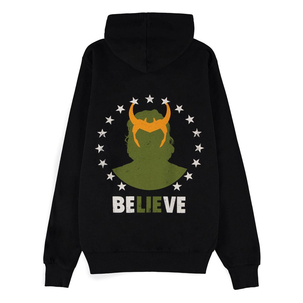 Marvel Loki Vest met capuchon -2XL- Believe Zwart