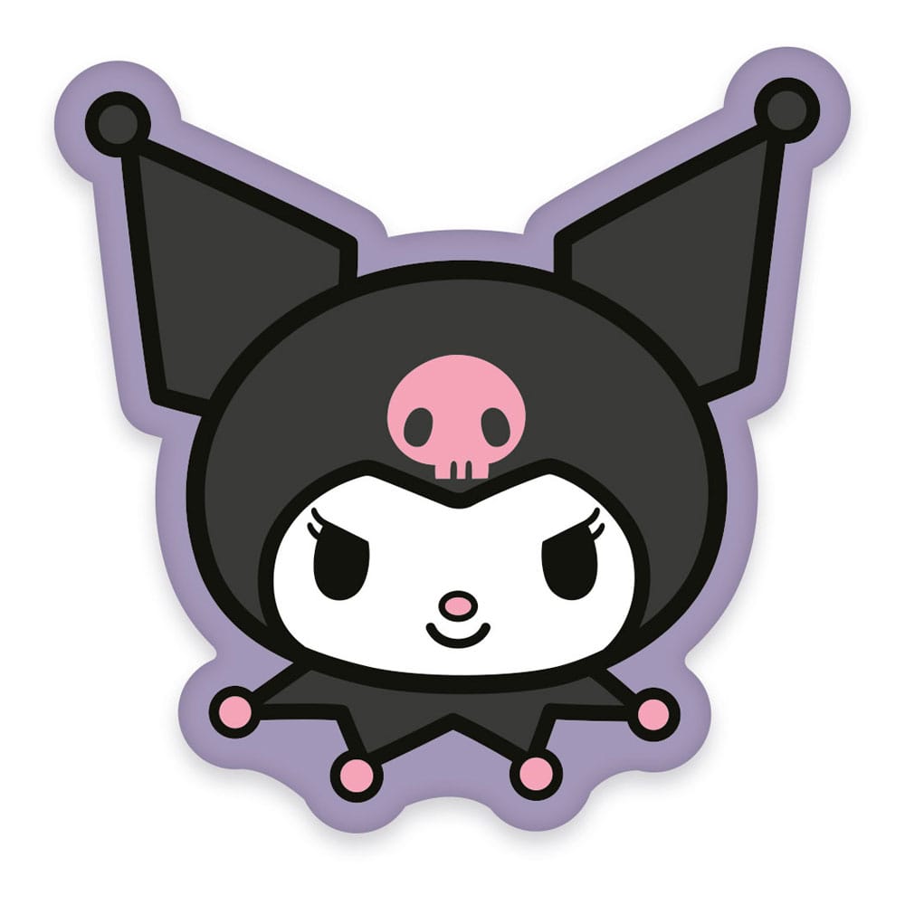 Sanrio Pillow Kuromi Face 36 cm