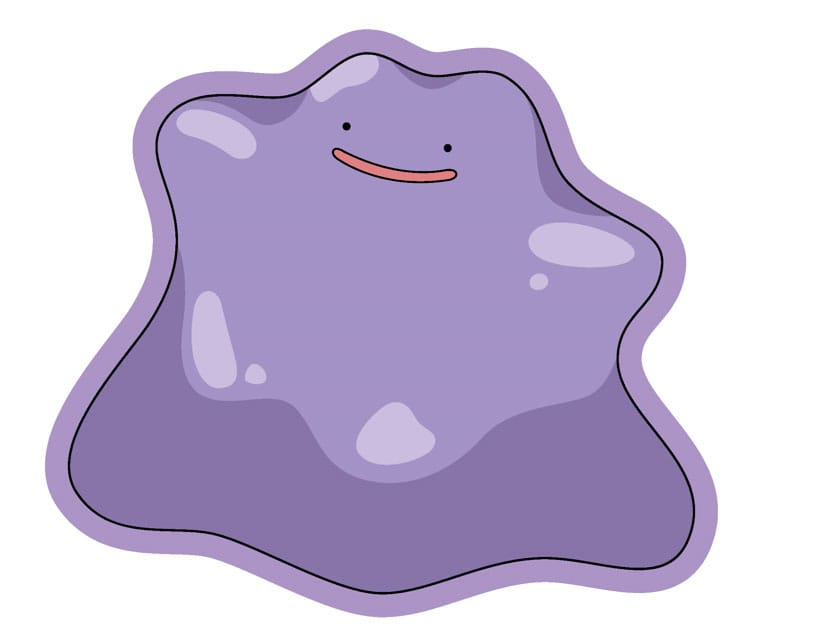 Pokemon Pude - Ditto 30 cm