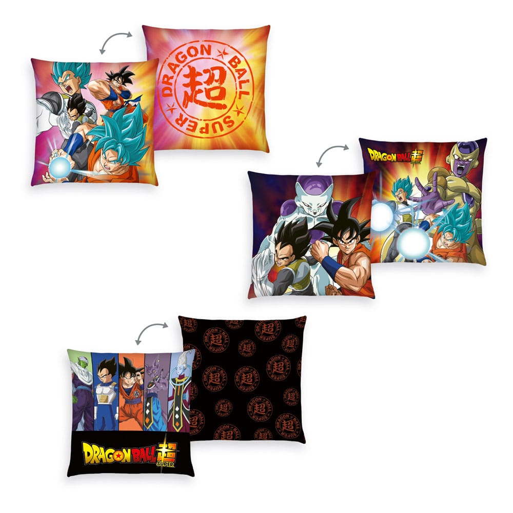 Dragon Ball Super Pillows 3-Pack Dragon Ball Super 40 x 40 cm