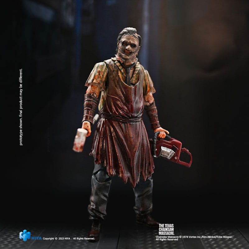 Texas Chainsaw Massacre (2003) Exquisite Mini Action Figure 1/18 Thomas Hewitt Slaughter Version 11 cm