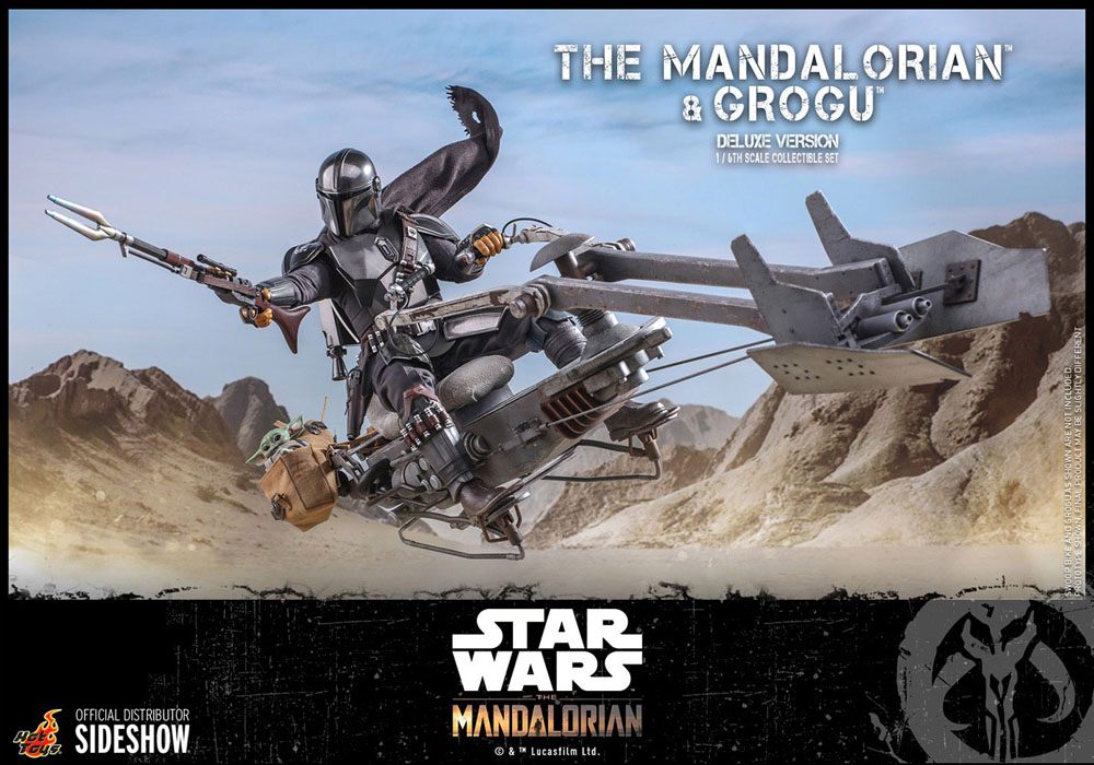 Star Wars The Mandalorian Action Figure 2-Pack 1/6 The Mandalorian ...