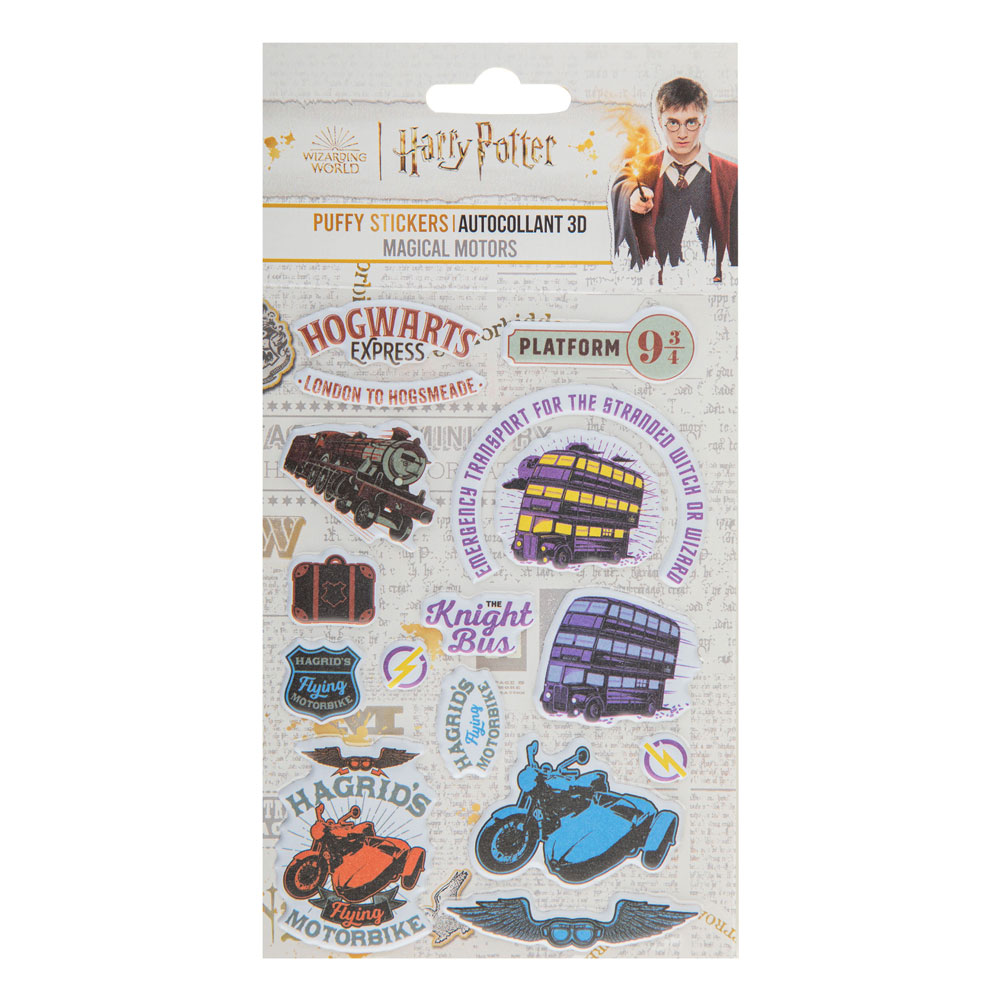 Cinereplicas - Harry Potter - Magical Motors Foam Sticker Set - Voertuig stickers