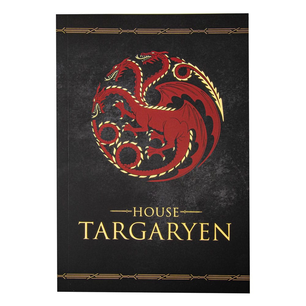Game of Thrones Notebook House Targaryen