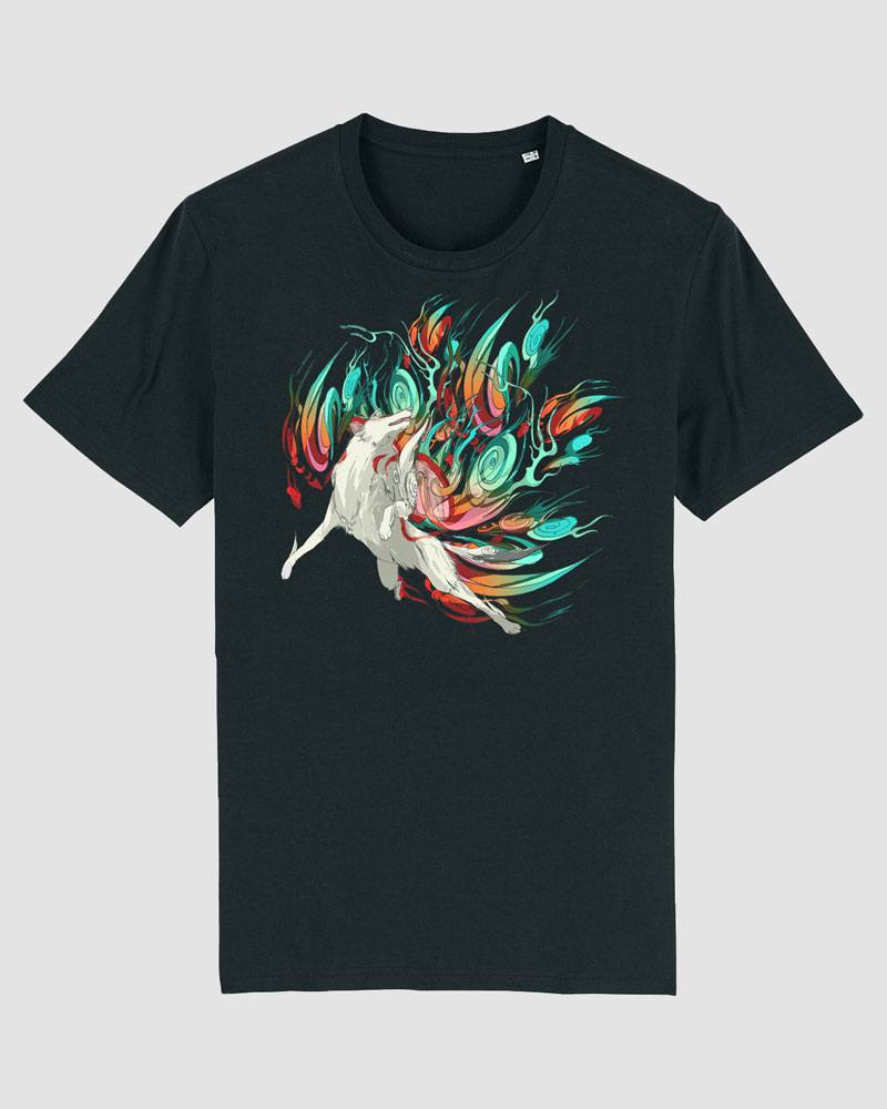 Okami T-Shirt Solar Flare Size L