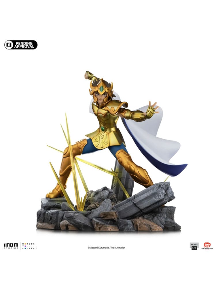 Saint Seiya Art Scale Statue 1/10 Leo Aiolia 24 cm