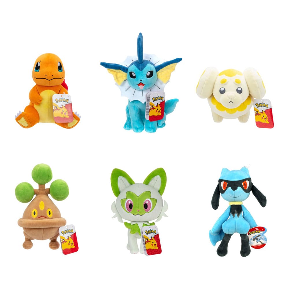 Pokémon Plush Figures Series 2 20 cm Assortment (6)